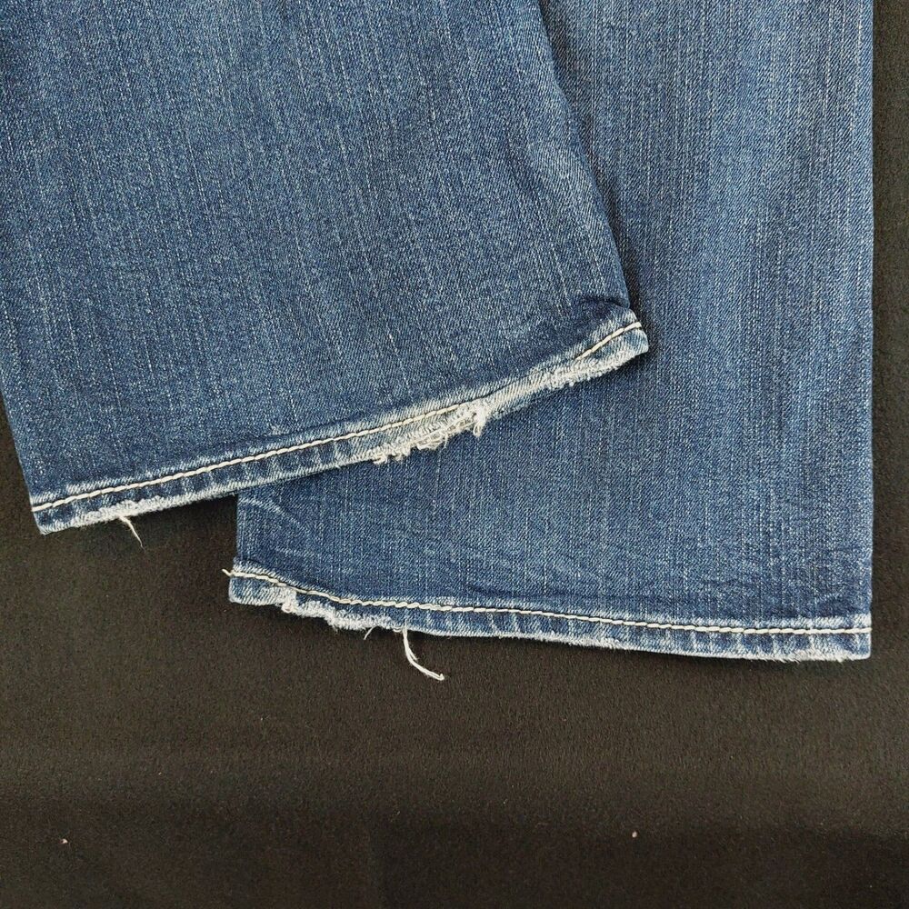 Silver Suki Surplus Bootcut Jeans Women's 32x32 (Fit 34x31) Blue Flap Pockets - Picture 2 of 9